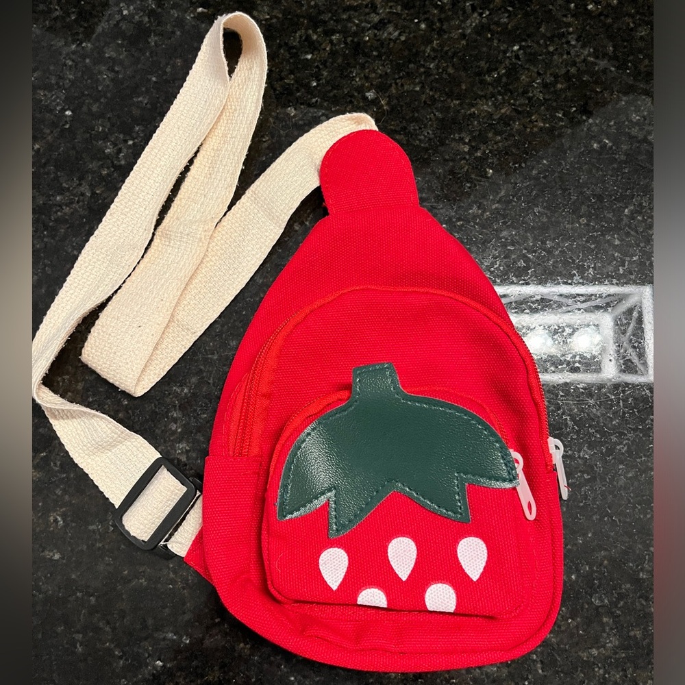 Strawberry small backpack